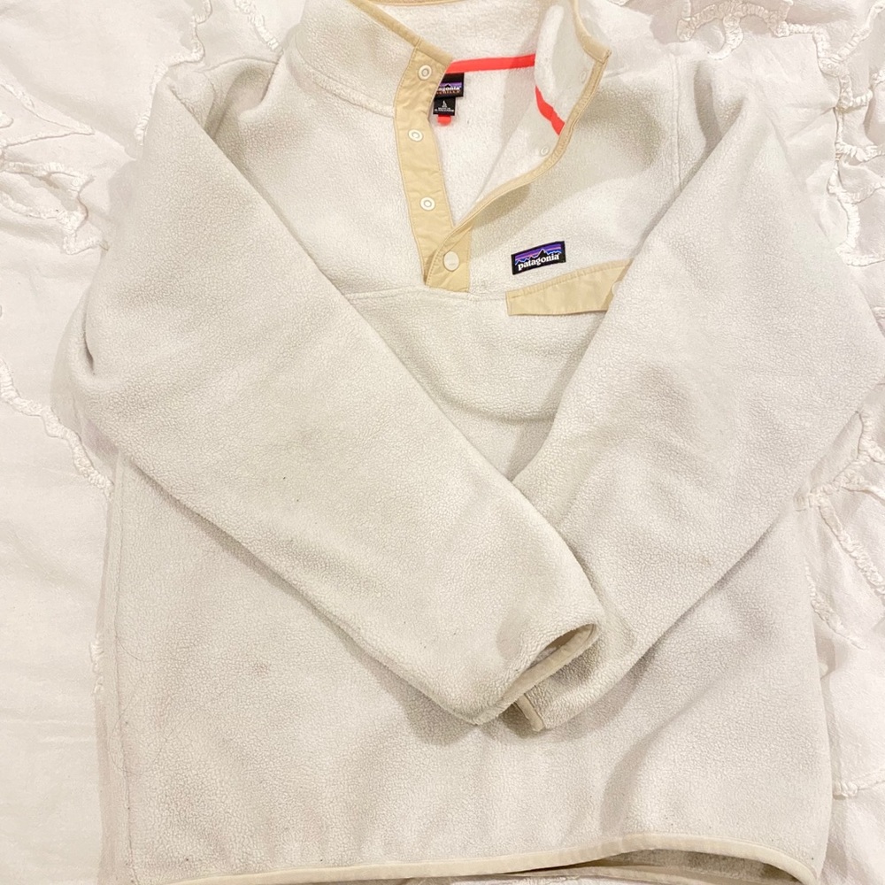 white and cream patagonia